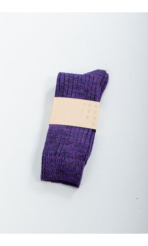 Escuyer Escuyer Socke / Melange Blend / Lila Blau