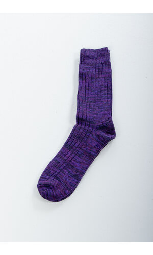 Escuyer Escuyer Socke / Melange Blend / Lila Blau