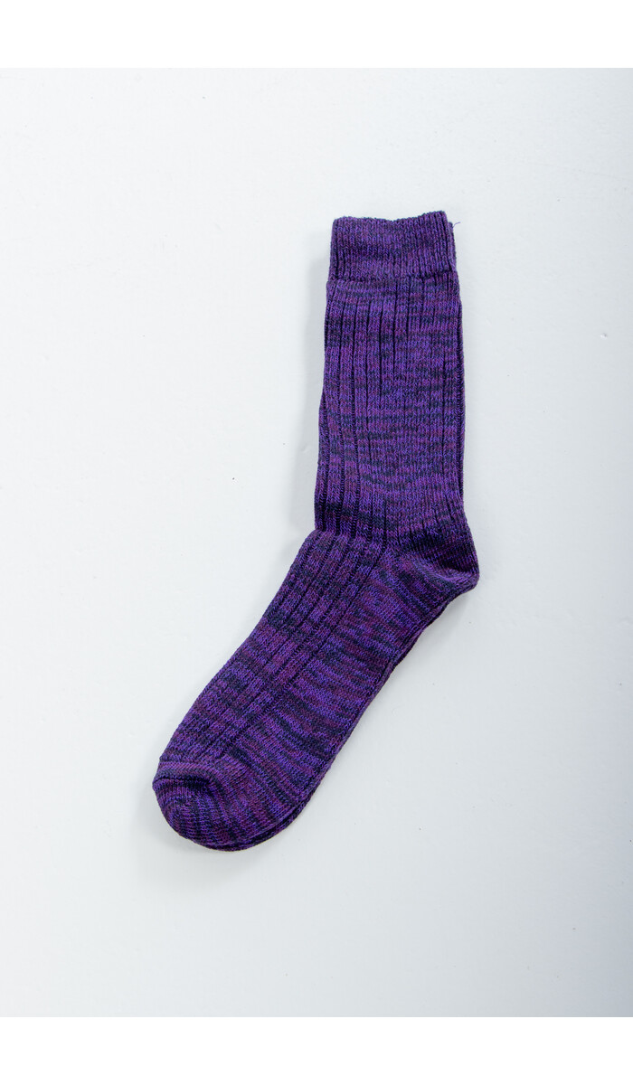 Escuyer Escuyer Socke / Melange Blend / Lila Blau