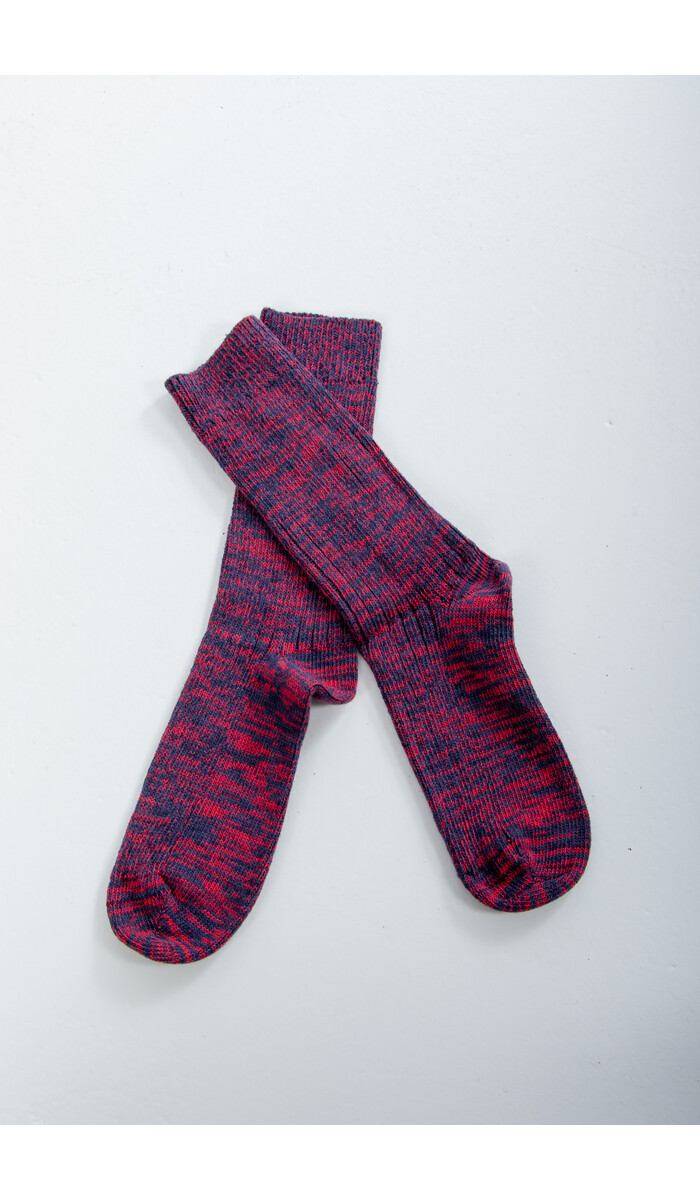 Escuyer Escuyer Socke / Melange Blend / Rot Blau