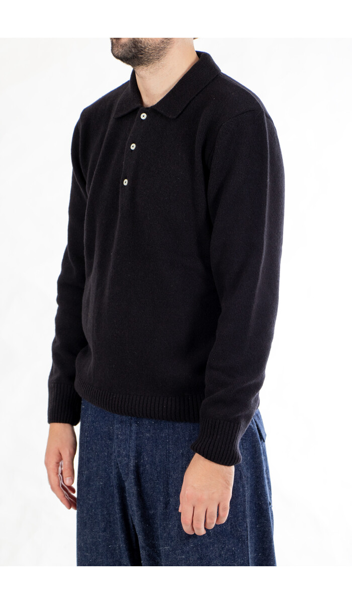 Parages Parages Polo / Luke Jumper / Schwarz Parages Parages Polo / Luke Jumper / Schwarz