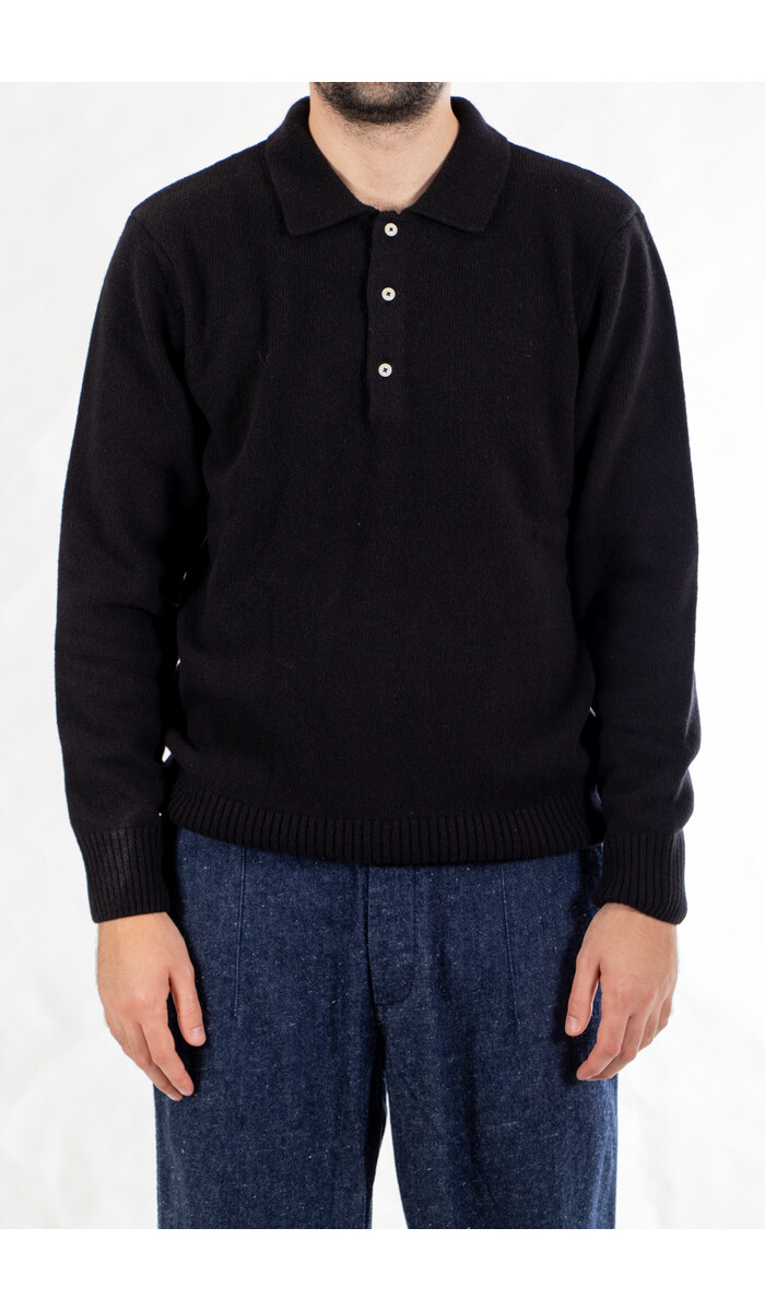 Parages Parages Polo / Luke Jumper / Schwarz Parages Parages Polo / Luke Jumper / Schwarz