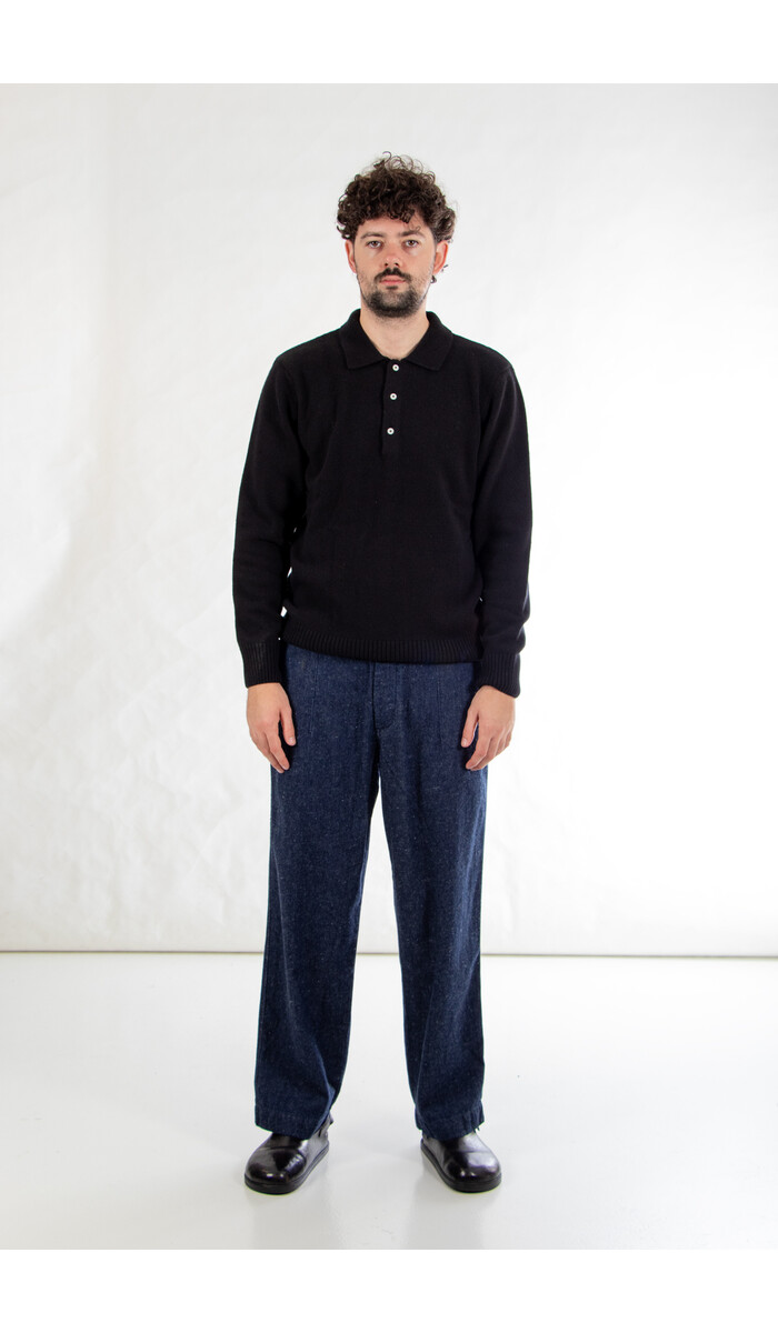 Parages Parages Polo / Luke Jumper / Schwarz Parages Parages Polo / Luke Jumper / Schwarz