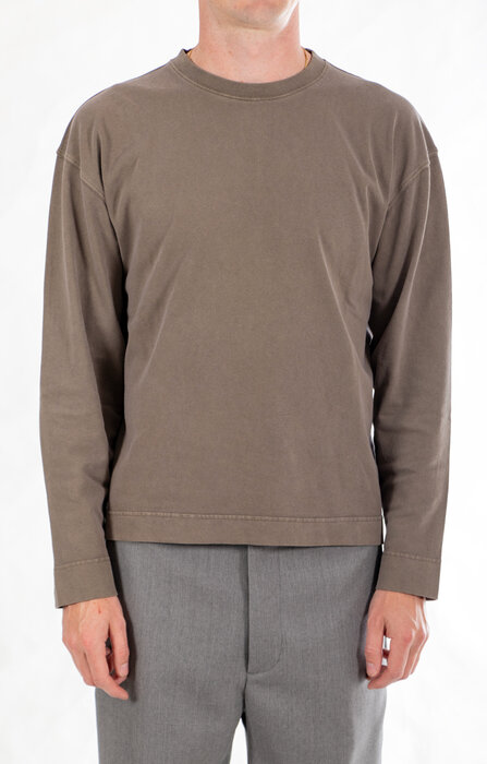 Parages Parages T-Shirt / Leisure T / Gewassen Mokka