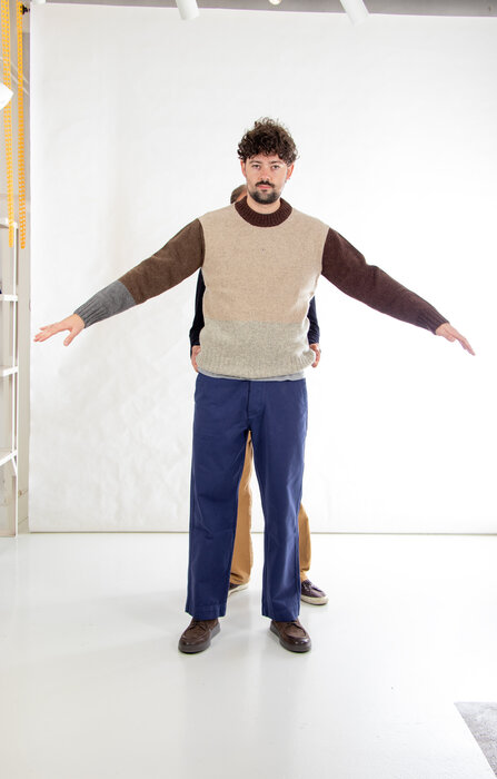 Parages Parages Pullover / Blend Jumper / Champignon Parages Parages Pullover / Blend Jumper / Champignon