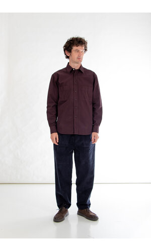 Parages Parages Hemd / Daily Work / Pflaume