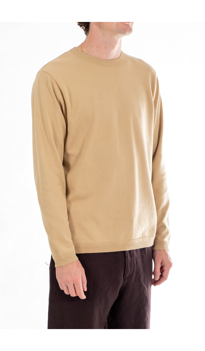 Fujito Fujito T-Shirt / LS Knit / Beige Fujito Fujito T-Shirt / LS Knit / Beige