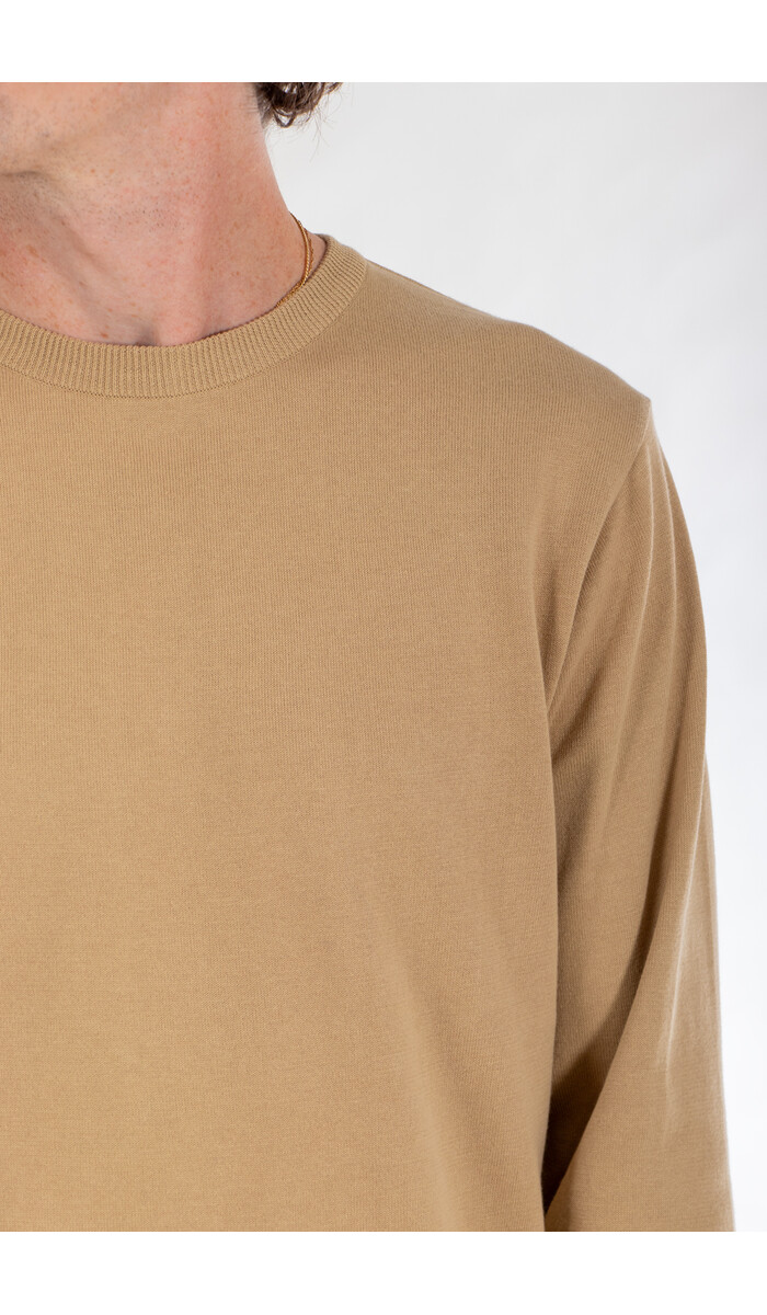 Fujito Fujito T-Shirt / LS Knit / Beige Fujito Fujito T-Shirt / LS Knit / Beige