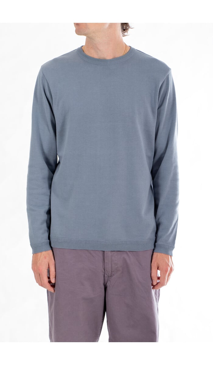 Fujito Fujito T-Shirt / LS Knit / Blue Grey Fujito Fujito T-Shirt / LS Knit / Blue Grey