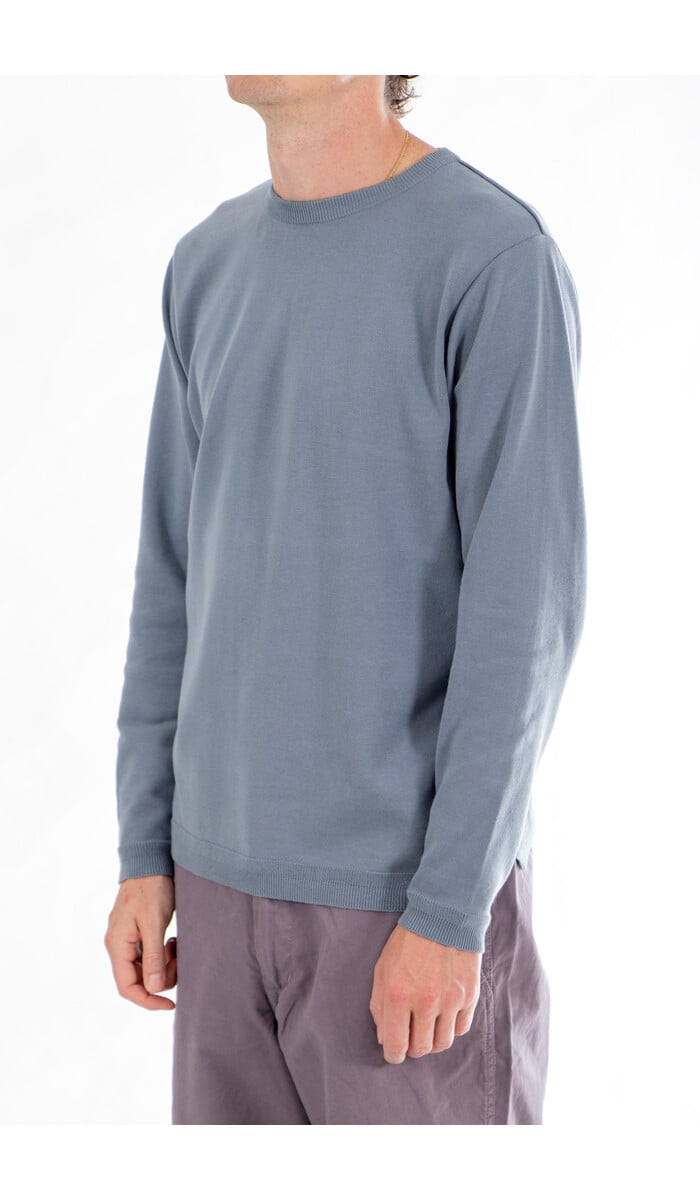 Fujito Fujito T-Shirt / LS Knit / Blue Grey Fujito Fujito T-Shirt / LS Knit / Blue Grey