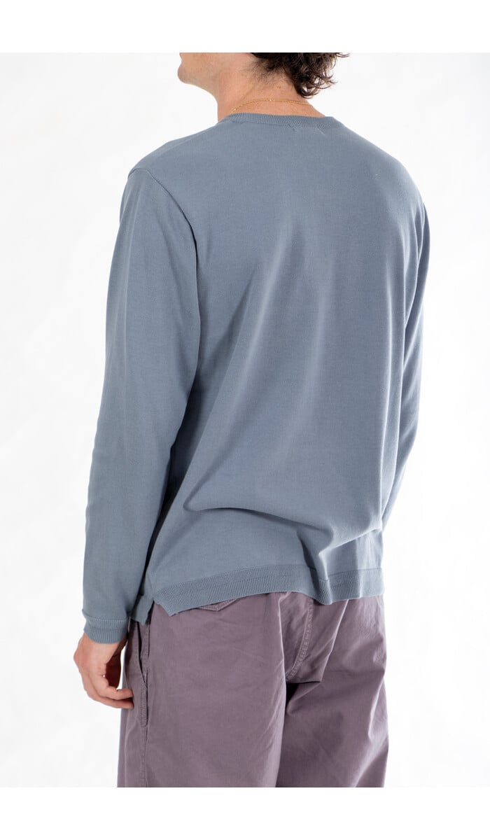 Fujito Fujito T-Shirt / LS Knit / Blue Grey Fujito Fujito T-Shirt / LS Knit / Blue Grey