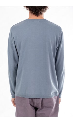 Fujito Fujito T-Shirt / LS Knit / Blue Grey Fujito Fujito T-Shirt / LS Knit / Blue Grey