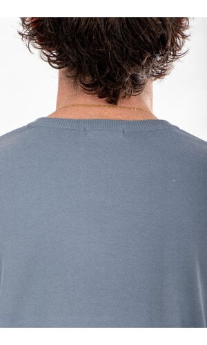 Fujito Fujito T-Shirt / LS Knit / Blue Grey Fujito Fujito T-Shirt / LS Knit / Blue Grey