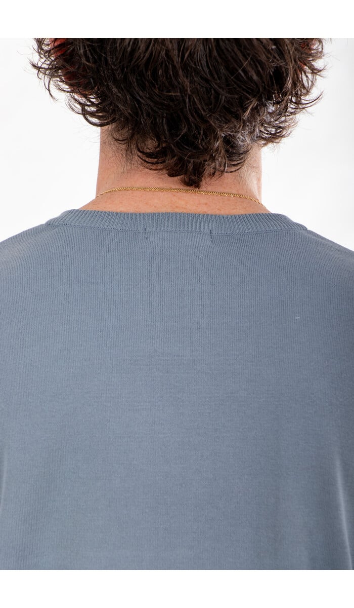 Fujito Fujito T-Shirt / LS Knit / Blue Grey Fujito Fujito T-Shirt / LS Knit / Blue Grey