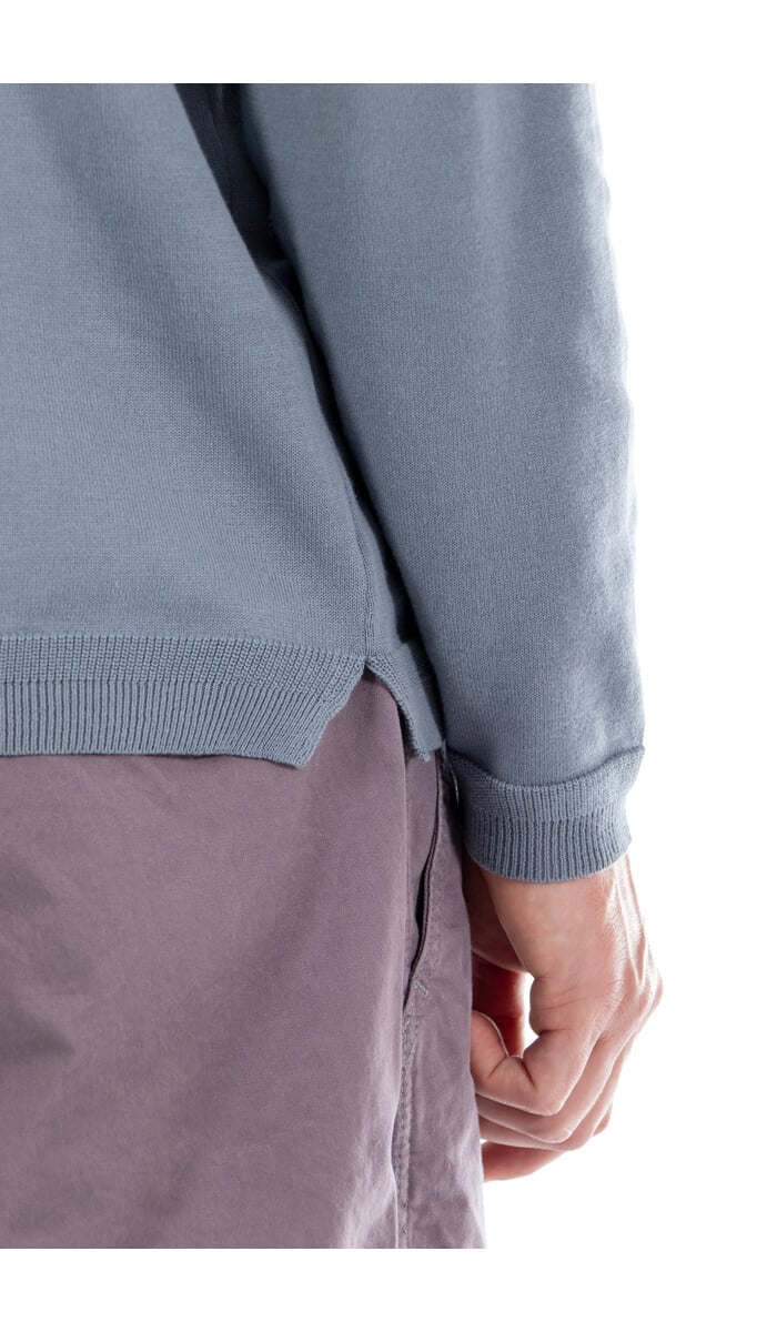 Fujito Fujito T-Shirt / LS Knit / Blue Grey Fujito Fujito T-Shirt / LS Knit / Blue Grey