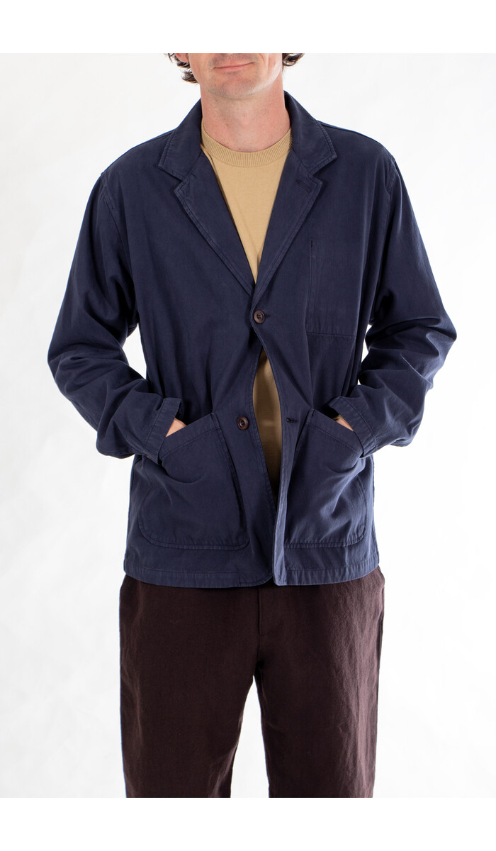 Parages Parages Sakko / Buck Jacket / Navy Parages Parages Sakko / Buck Jacket / Navy