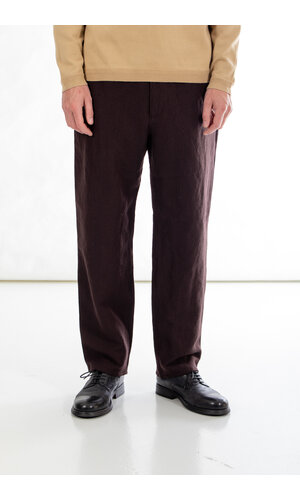Fujito Fujito Trousers / N.O.UN Belt Less / Dark Brown Fujito Fujito Trousers / N.O.UN Belt Less / Dark Brown