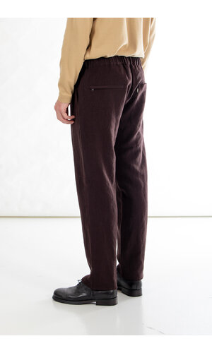 Fujito Fujito Trousers / N.O.UN Belt Less / Dark Brown Fujito Fujito Trousers / N.O.UN Belt Less / Dark Brown