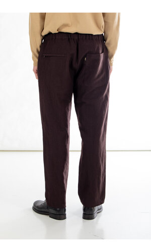 Fujito Fujito Trousers / N.O.UN Belt Less / Dark Brown Fujito Fujito Trousers / N.O.UN Belt Less / Dark Brown