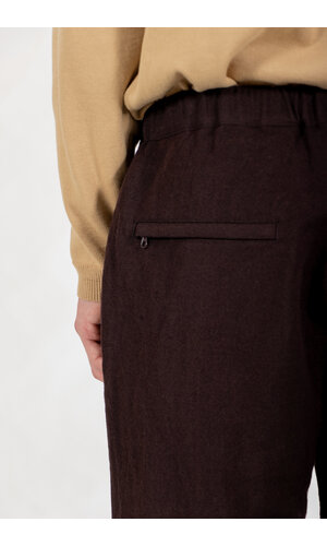 Fujito Fujito Trousers / N.O.UN Belt Less / Dark Brown Fujito Fujito Trousers / N.O.UN Belt Less / Dark Brown
