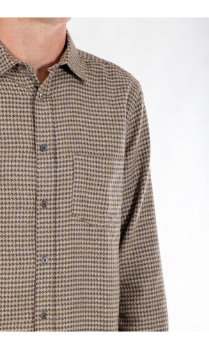 Portuguese Flannel Portuguese Flannel Hemd / Abstract Pied / Holzkohle Portuguese Flannel Portuguese Flannel Hemd / Abstract Pied / Holzkohle
