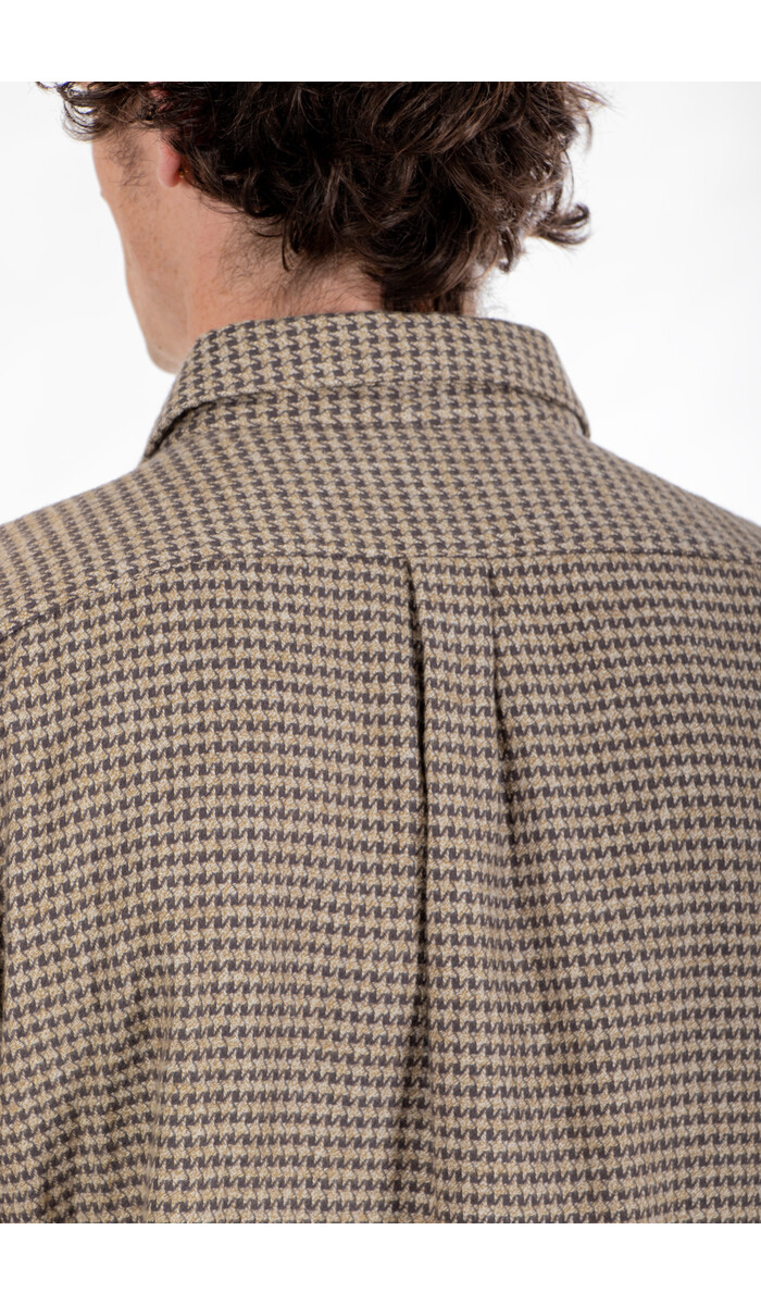 Portuguese Flannel Portuguese Flannel Hemd / Abstract Pied / Holzkohle Portuguese Flannel Portuguese Flannel Hemd / Abstract Pied / Holzkohle