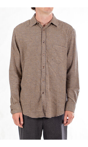 Portuguese Flannel Portuguese Flannel Hemd / Abstract Pied / Navy Portuguese Flannel Portuguese Flannel Hemd / Abstract Pied / Navy