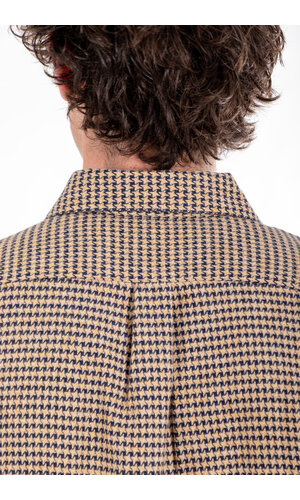 Portuguese Flannel Portuguese Flannel Hemd / Abstract Pied / Navy Portuguese Flannel Portuguese Flannel Hemd / Abstract Pied / Navy