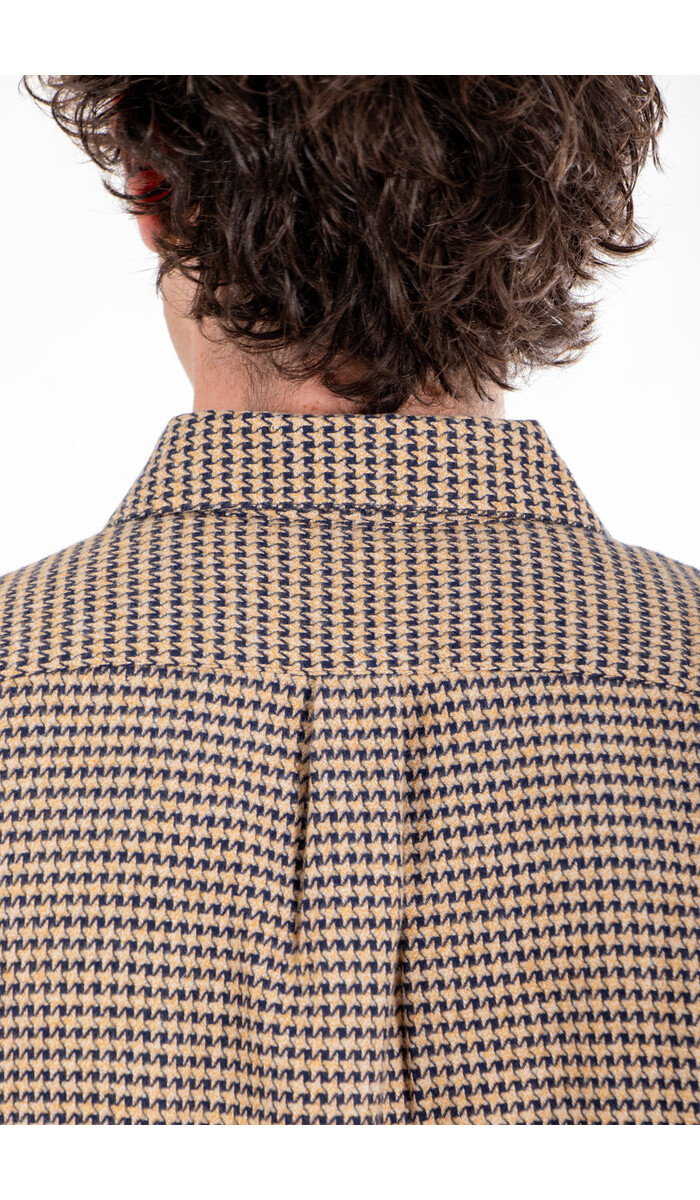 Portuguese Flannel Portuguese Flannel Hemd / Abstract Pied / Navy Portuguese Flannel Portuguese Flannel Hemd / Abstract Pied / Navy