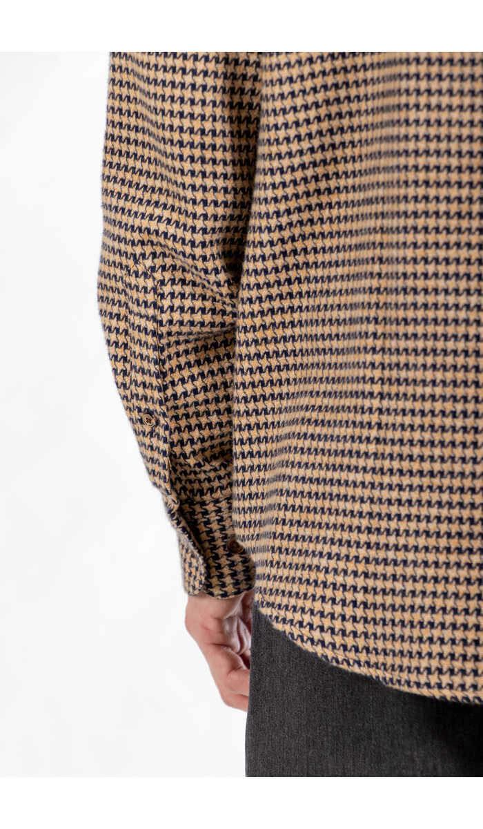 Portuguese Flannel Portuguese Flannel Hemd / Abstract Pied / Navy Portuguese Flannel Portuguese Flannel Hemd / Abstract Pied / Navy
