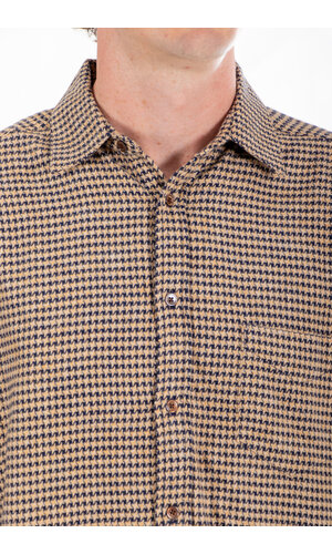 Portuguese Flannel Portuguese Flannel Hemd / Abstract Pied / Navy Portuguese Flannel Portuguese Flannel Hemd / Abstract Pied / Navy