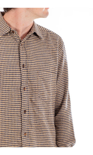 Portuguese Flannel Portuguese Flannel Hemd / Abstract Pied / Navy Portuguese Flannel Portuguese Flannel Hemd / Abstract Pied / Navy