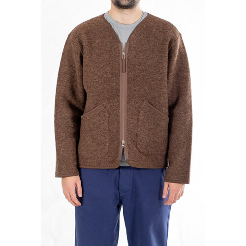 Universal Works Universal Works Jack / Zip Liner / Brauner Marmor Universal Works Universal Works Jack / Zip Liner / Brauner Marmor