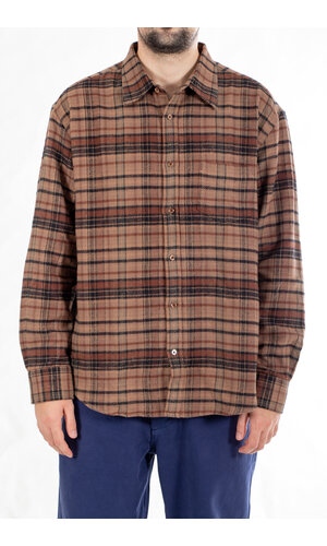 Portuguese Flannel Portuguese Flannel Hemd / Stalia / Braunes Karo Portuguese Flannel Portuguese Flannel Hemd / Stalia / Braunes Karo