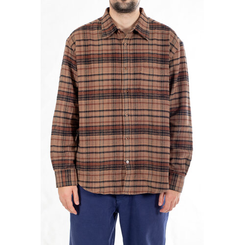 Portuguese Flannel Portuguese Flannel Hemd / Stalia / Braunes Karo