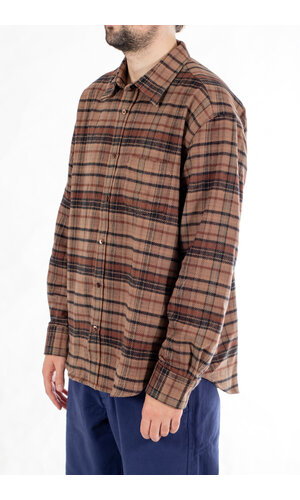 Portuguese Flannel Portuguese Flannel Hemd / Stalia / Braunes Karo Portuguese Flannel Portuguese Flannel Hemd / Stalia / Braunes Karo