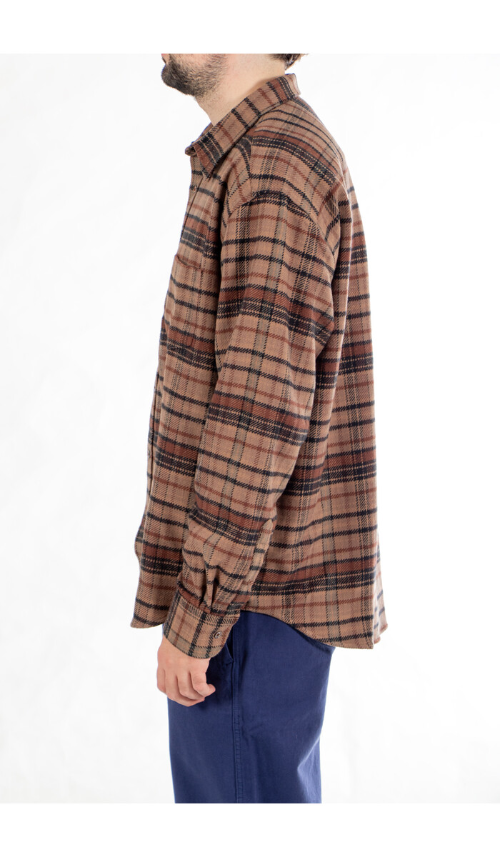Portuguese Flannel Portuguese Flannel Hemd / Stalia / Braunes Karo Portuguese Flannel Portuguese Flannel Hemd / Stalia / Braunes Karo