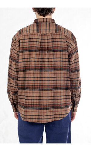 Portuguese Flannel Portuguese Flannel Hemd / Stalia / Braunes Karo Portuguese Flannel Portuguese Flannel Hemd / Stalia / Braunes Karo