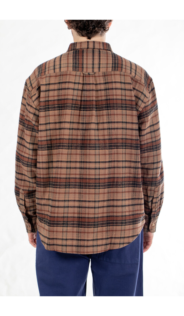 Portuguese Flannel Portuguese Flannel Hemd / Stalia / Braunes Karo Portuguese Flannel Portuguese Flannel Hemd / Stalia / Braunes Karo