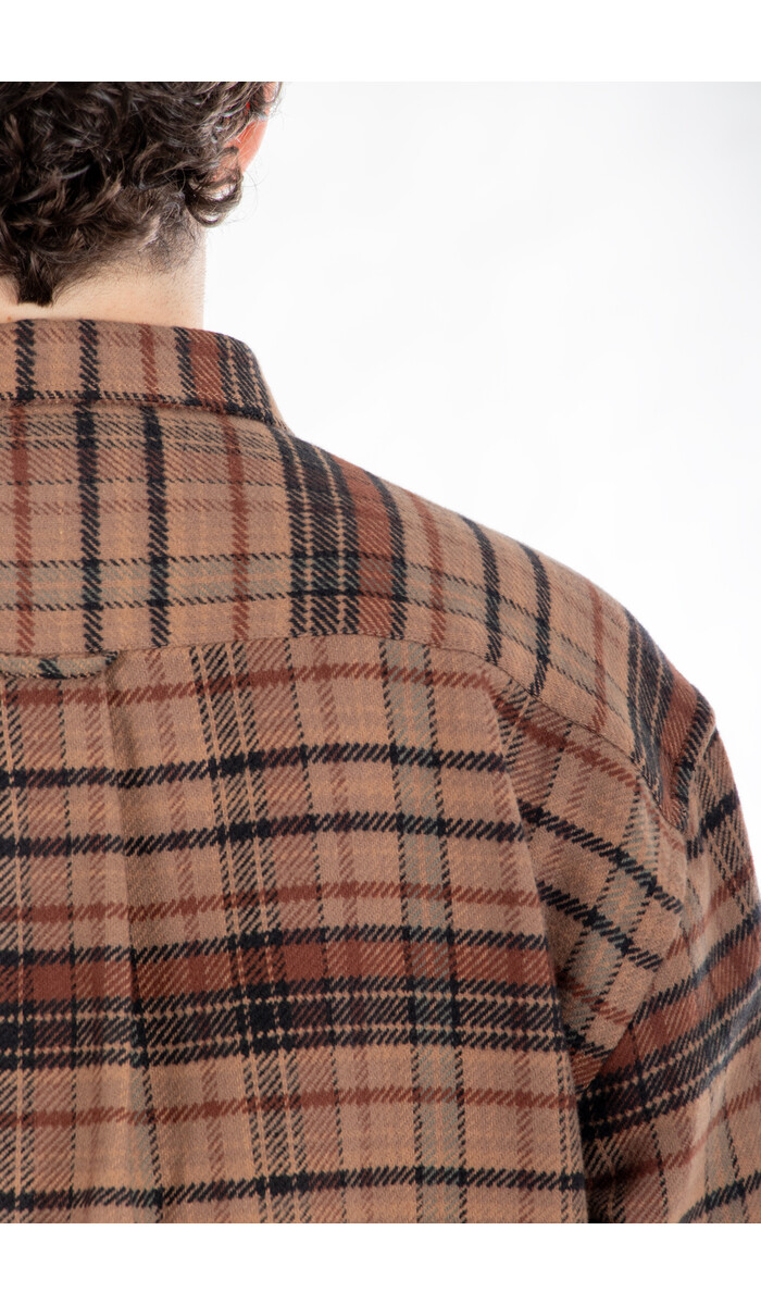 Portuguese Flannel Portuguese Flannel Hemd / Stalia / Braunes Karo Portuguese Flannel Portuguese Flannel Hemd / Stalia / Braunes Karo