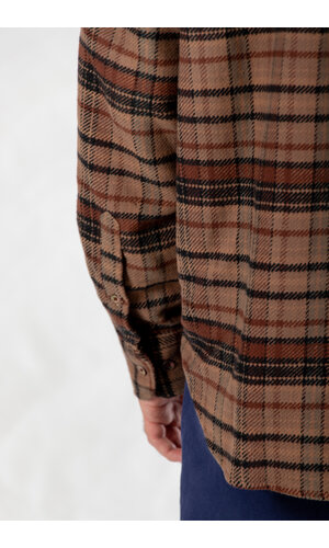 Portuguese Flannel Portuguese Flannel Hemd / Stalia / Braunes Karo Portuguese Flannel Portuguese Flannel Hemd / Stalia / Braunes Karo