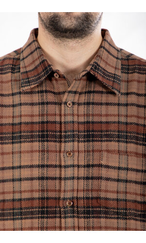 Portuguese Flannel Portuguese Flannel Hemd / Stalia / Braunes Karo Portuguese Flannel Portuguese Flannel Hemd / Stalia / Braunes Karo