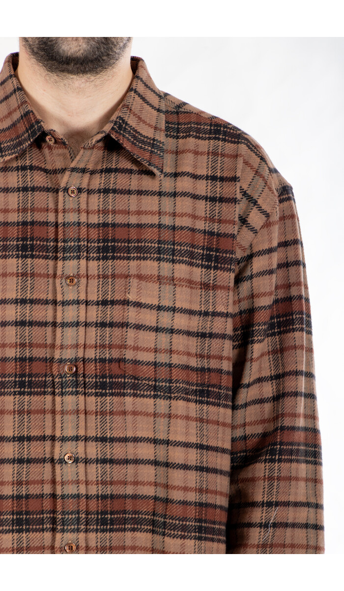Portuguese Flannel Portuguese Flannel Hemd / Stalia / Braunes Karo Portuguese Flannel Portuguese Flannel Hemd / Stalia / Braunes Karo