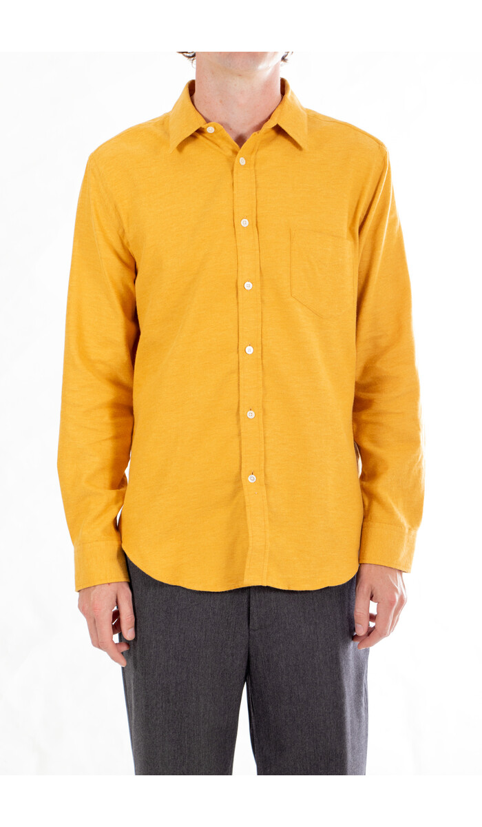 Portuguese Flannel Portuguese Flannel Overhemd / Teca / Mosterd Portuguese Flannel Portuguese Flannel Overhemd / Teca / Mosterd