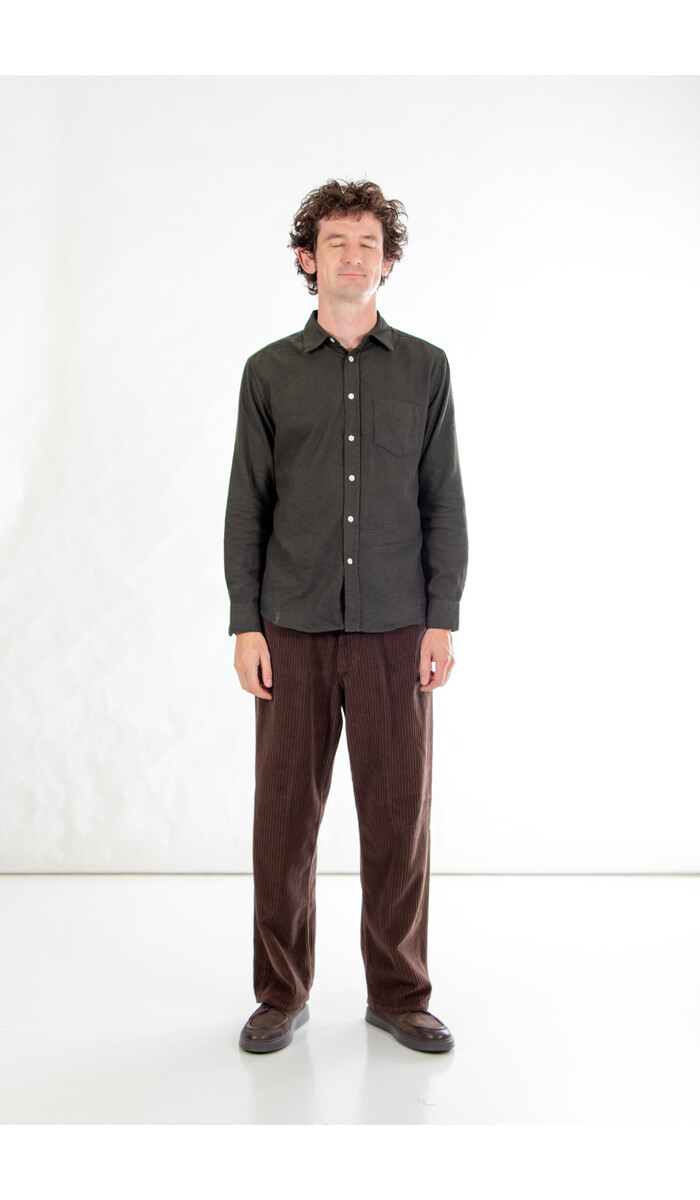 Portuguese Flannel Portuguese Flannel Overhemd / Teca / Bos Portuguese Flannel Portuguese Flannel Overhemd / Teca / Bos