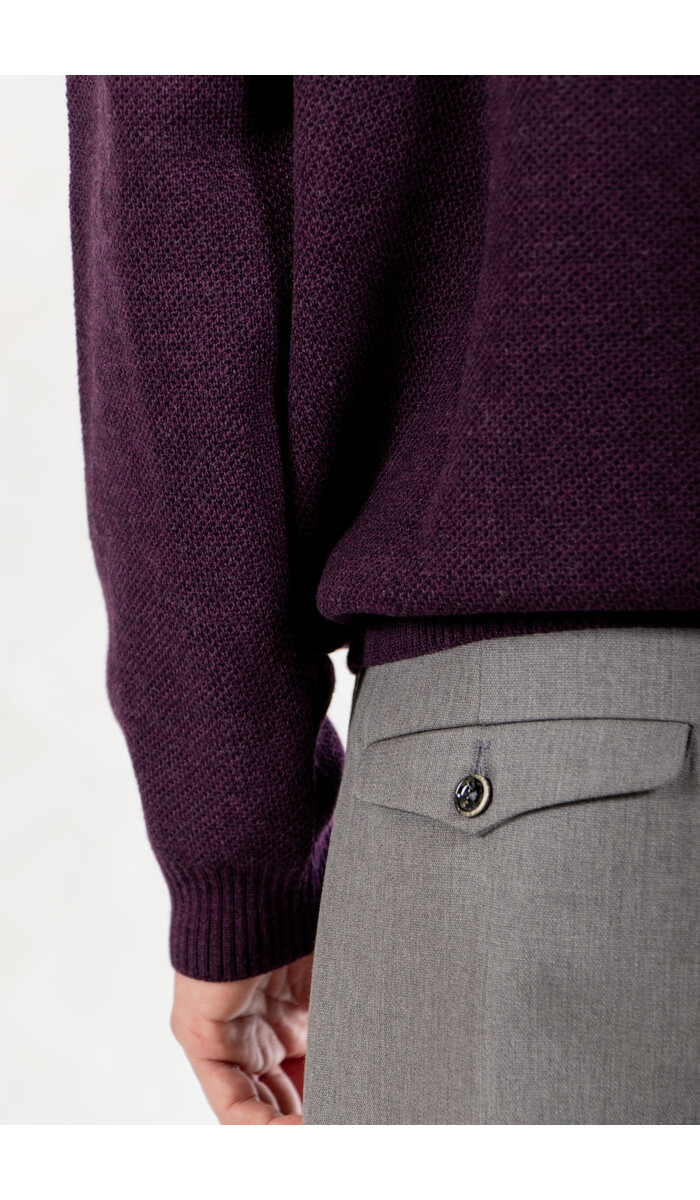 Nitto Nitto Sweater / Youri Col / Plum Nitto Nitto Sweater / Youri Col / Plum
