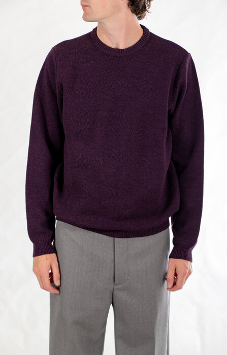 Nitto Nitto Sweater / Youri Col / Plum Nitto Nitto Sweater / Youri Col / Plum