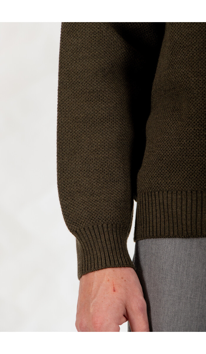 Nitto Nitto Sweater / Youri Col / Khaki Nitto Nitto Sweater / Youri Col / Khaki