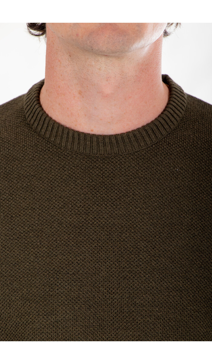 Nitto Nitto Sweater / Youri Col / Khaki Nitto Nitto Sweater / Youri Col / Khaki