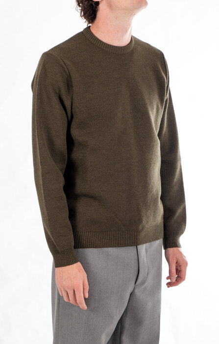 Nitto Nitto Sweater / Youri Col / Khaki Nitto Nitto Sweater / Youri Col / Khaki